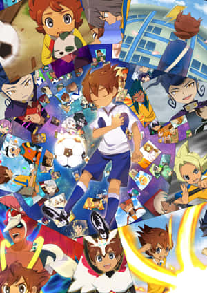 Inazuma Eleven Collage Artwork Wallpaper