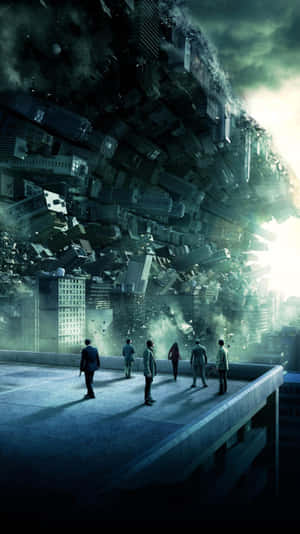 Inception_ Dreamscape_ City_ Bend Wallpaper