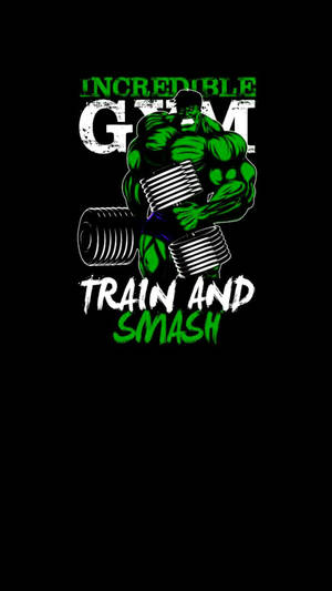 Incredible Gym Hulk Wallpaper