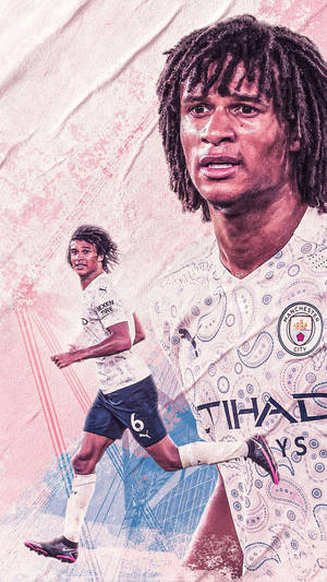 Incredible Nathan Ake Fan Art Wallpaper