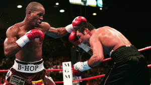 Incredible Punch From Bernard Hopkins Wallpaper