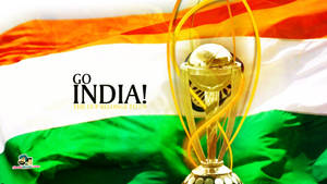 Indian Cricket Gold Championship Trophy Wallpaper