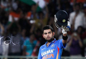 Indian Cricket Virat Kohli Motivation Wallpaper