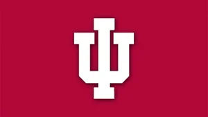 Indiana Hoosiers Logo Red Background Wallpaper