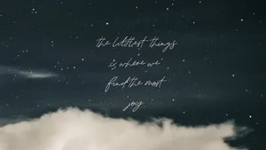 Indie Aesthetic Laptop The Littlest Thingd Wallpaper
