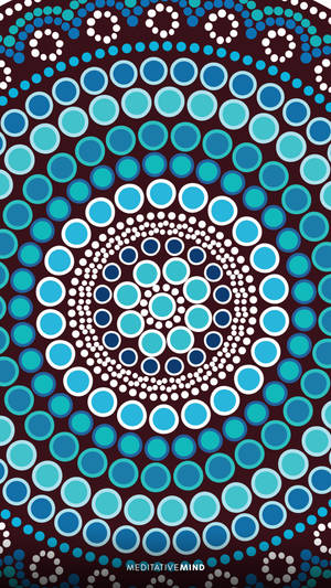 Indigenous Circles Of Concentric Circles Wallpaper