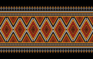 Indigenous Patterned Shawl Wallpaper