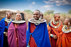 Indigenous People Of Tanzania Wallpaper