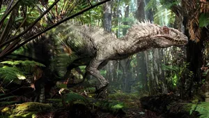 Indominus Rex In The Jungle Wallpaper