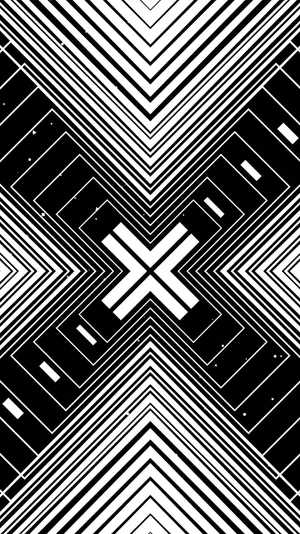 Infinite Letter X Wallpaper