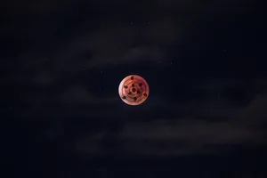 Infinite Tsukuyomi In Starry Night Wallpaper