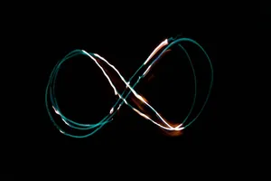 Infinity Symbol Green Wallpaper