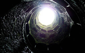 Initiation Well Sintra Portugal Wallpaper