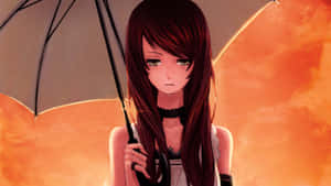 Innocent Sad Woman Nightcore Wallpaper