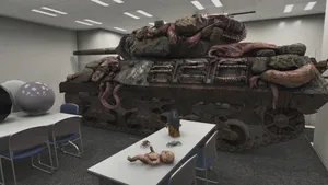 Inside Heartman's Lab Death Stranding Desktop Wallpaper