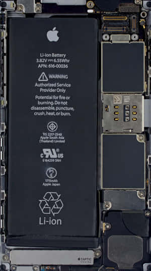 Inside View Of A Mobile Phone Wallpaper