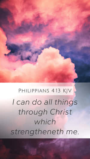 Inspirational Bible Verse On Phone Wallpaper