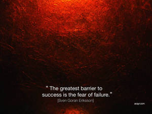 Inspirational Quotes On Success Barrier Wallpaper