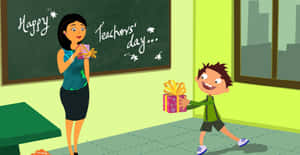 Inspiring Educator - The Epitome Of A Cute Teacher Wallpaper