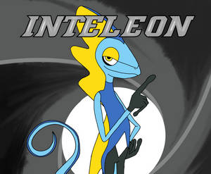 Inteleon Art With Text Wallpaper