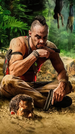 Intense Action In Far Cry Android Gaming Wallpaper