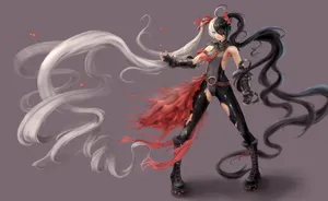 Intense Battle In Blade And Soul Wallpaper