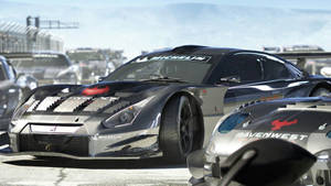 Intense Competition In Grid Autosport Racing Wallpaper