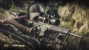 Intense Firefight In Tom Clancy's Ghost Recon Wildlands Wallpaper