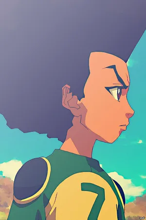Intense Glare, Boondocks Portrait Wallpaper
