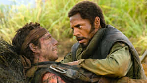 Intense_ Jungle_ Scene_ Tropic_ Thunder Wallpaper