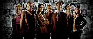 Intense Moments From Criminal Minds Season 2 Wallpaper
