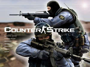 Intense Multiplayer Action In Counter-strike: Source Wallpaper