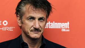 Intense Portrait Of Sean Penn Wallpaper