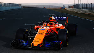 Intense Racing Action At The Formula 1 Grand Prix 2019 Wallpaper