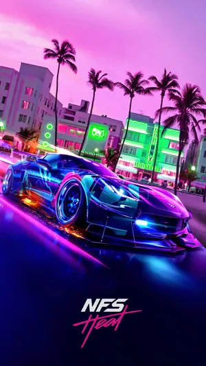 Intense Racing Action In Need For Speed: Heat Wallpaper