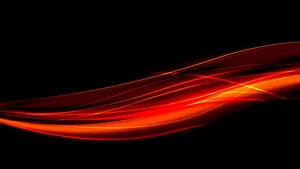 Intense Red Orange Wallpaper