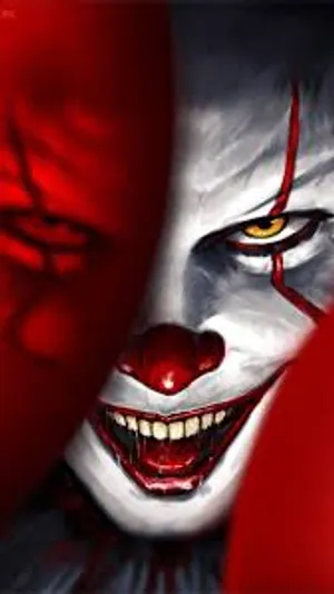 Intense_ Scary_ Clown_ Face_ Closeup.jpg Wallpaper