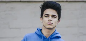 Intense Stare From Brent Rivera Wallpaper