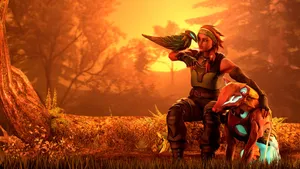 Intense Valorant Action On 1366x768 Resolution Screen Wallpaper