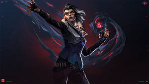 Intensify Your Gameplay As Fade In Riot Games Valorant Wallpaper