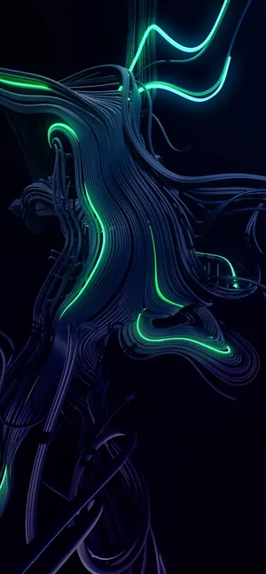 Interactive Abstract Art Wallpaper