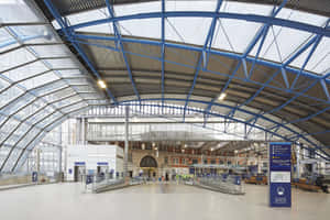 Interior Architecture Of Waterloo Station Wallpaper
