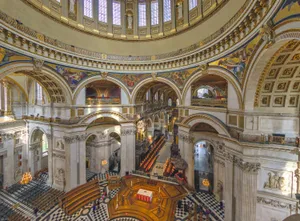 Interior St. Paul's Cathedral London Wallpaper