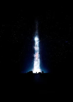Interstellar Light Oled Iphone Wallpaper