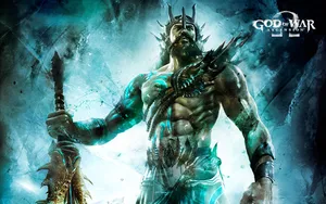 Intimidating Poseidon - God Of The Sea Wallpaper