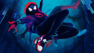 Into The Spider Verse: A Spectacularly Animated Adventure Awaits Wallpaper