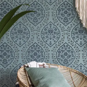 Intricate And Traditional Wall Pattern In Isfahan Wallpaper