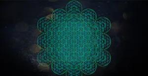 Intricate Sacred Geometry Design Wallpaper