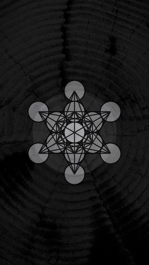 Intricate Sacred Geometry Design Wallpaper