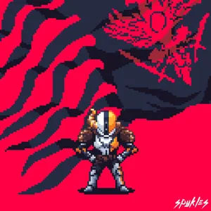 Intricately Designed Pixel Art Depicting The World Of Destiny Wallpaper